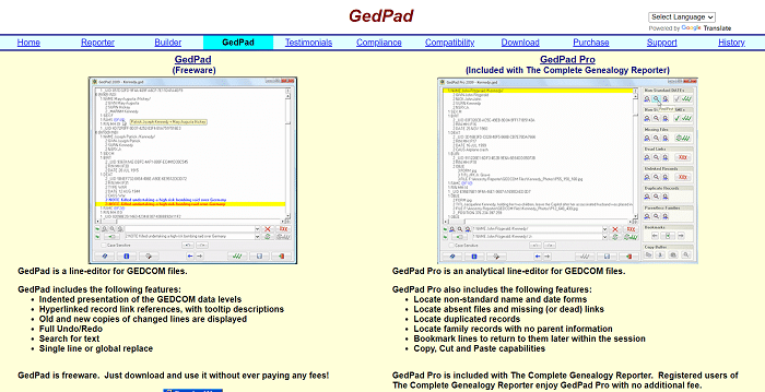 gedcom editor
